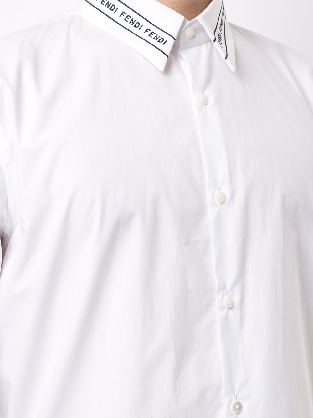 фото Fendi рубашка с логотипом