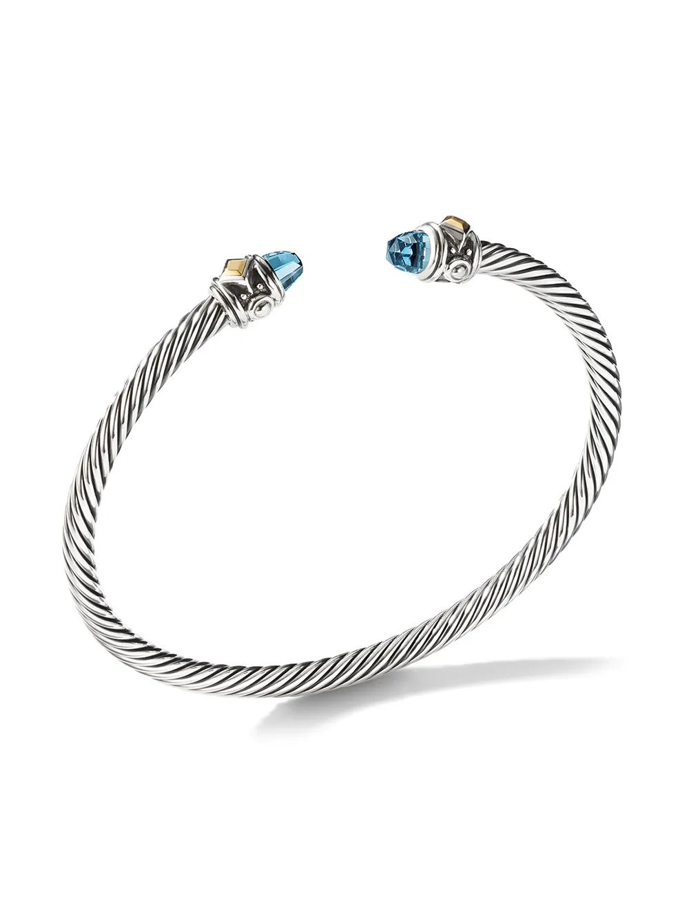 David Yurman 18kt geelgouden armband - Zilver