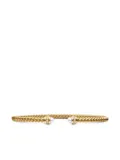 David Yurman 18kt yellow gold Classic Cablespira diamond bracelet (3mm)