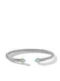 David Yurman 18kt yellow and sterling silver Classic Cable bracelet (4mm)