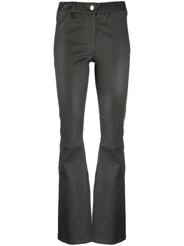 slim flare trousers