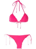 Amir Slama ripple effect bikini set - Pink
