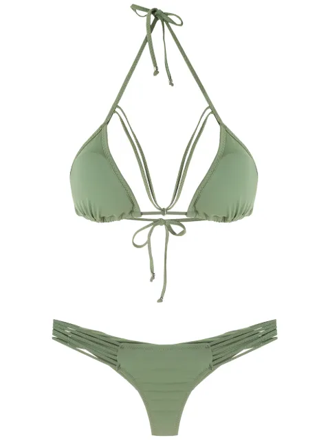 Amir Slama straps triangle bikini set