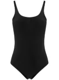 Amir Slama plain plunging back one-piece - Black