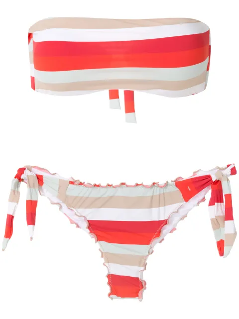 Amir Slama Bikini mit Bandeau-Top