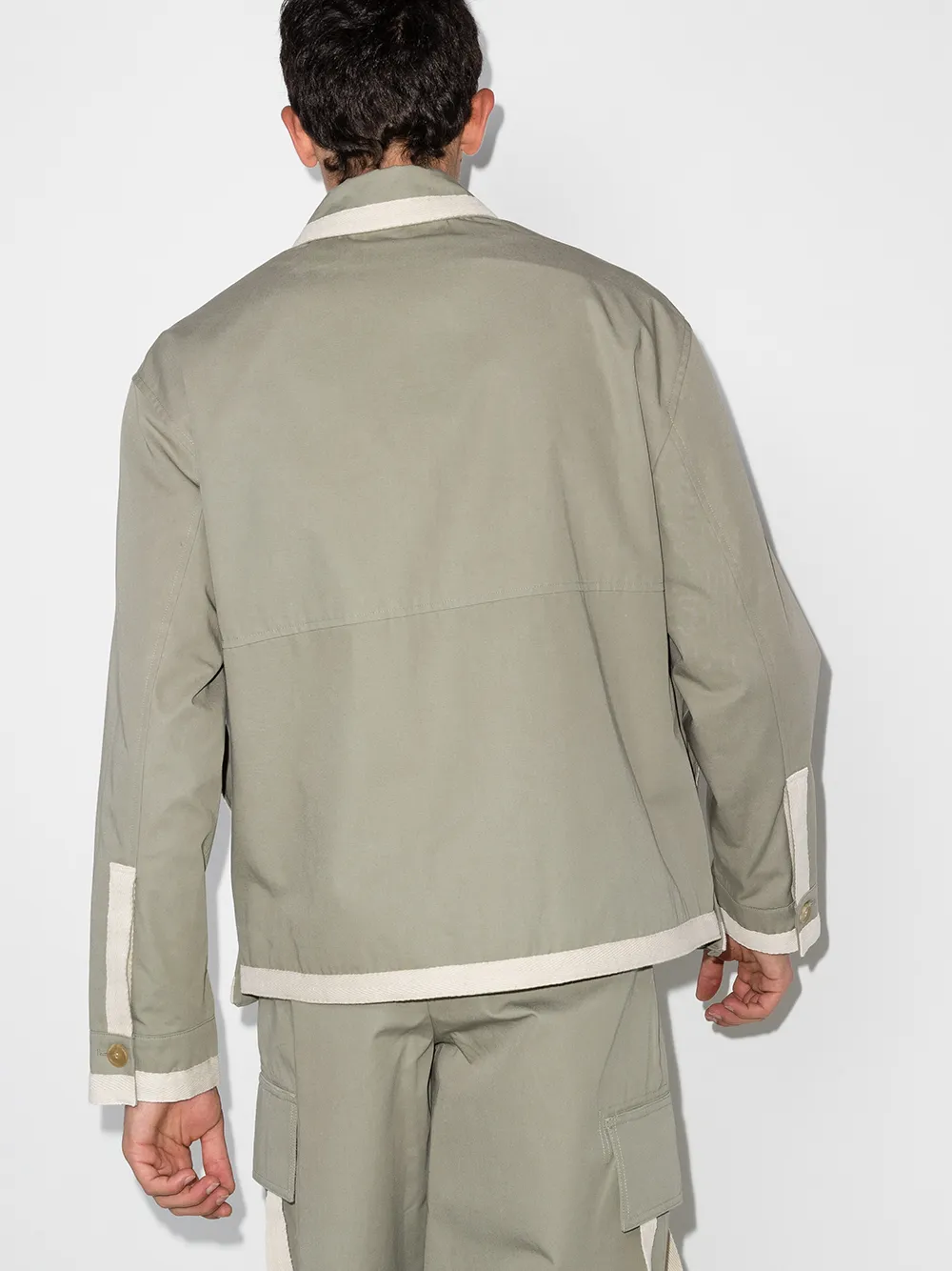 фото Jacquemus куртка-рубашка le blouson grain