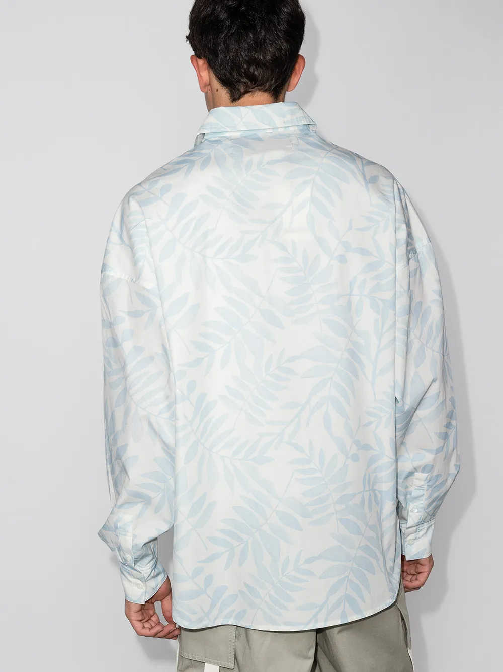 фото Jacquemus рубашка la chemise simon с принтом