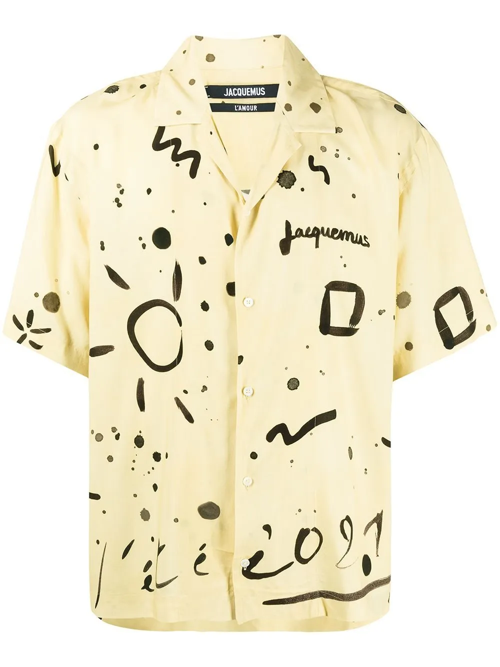 La Chemise Jean abstract-print shirt 