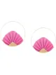 Image 1 of Katerina Makriyianni 24kt gold-plated brass hoop earrings