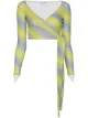 Image 1 of Maisie Wilen Capsule printed wrap top