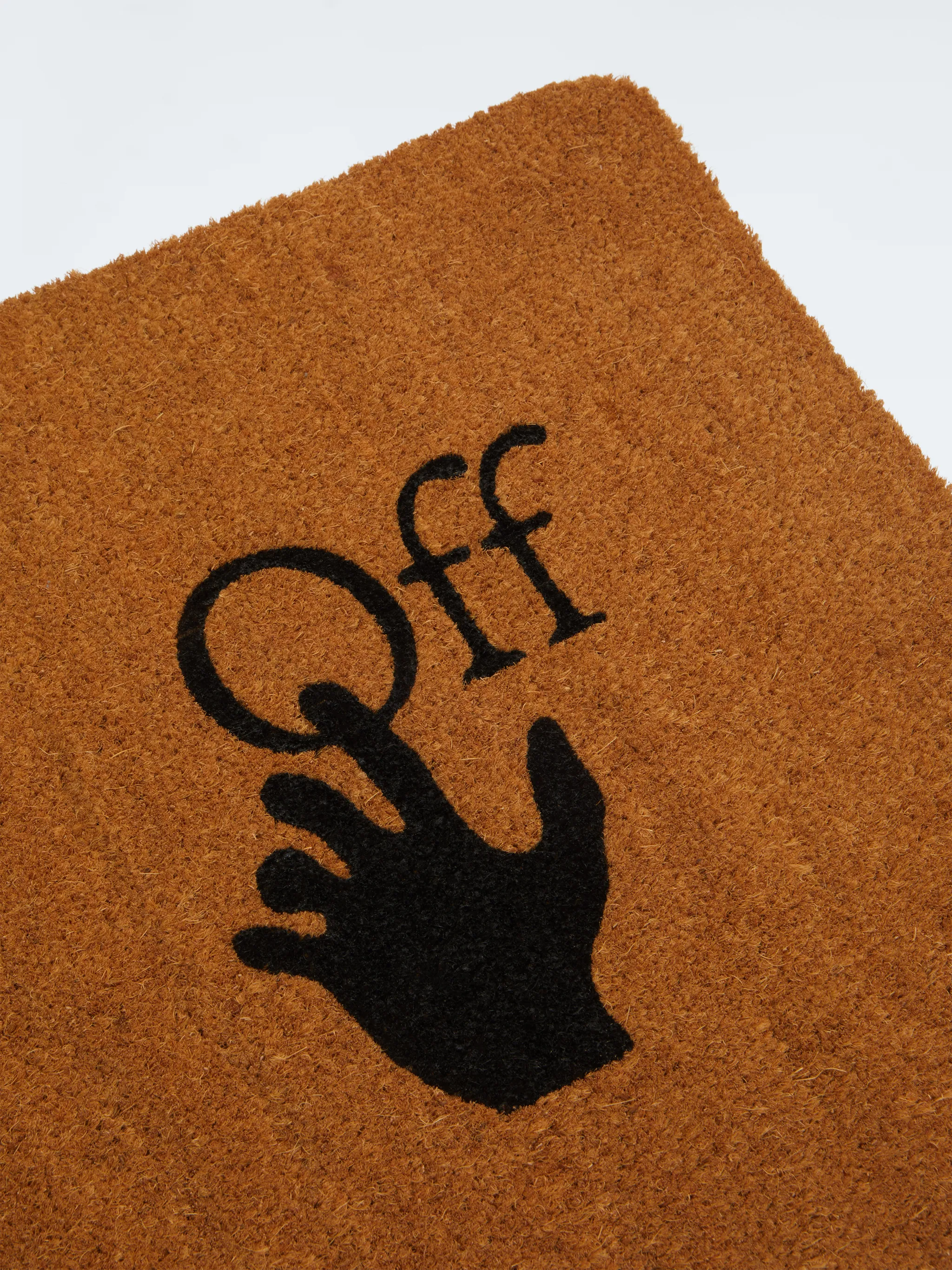 SQUARE DOORMAT WITH LOGO OffWhite™ Official Site