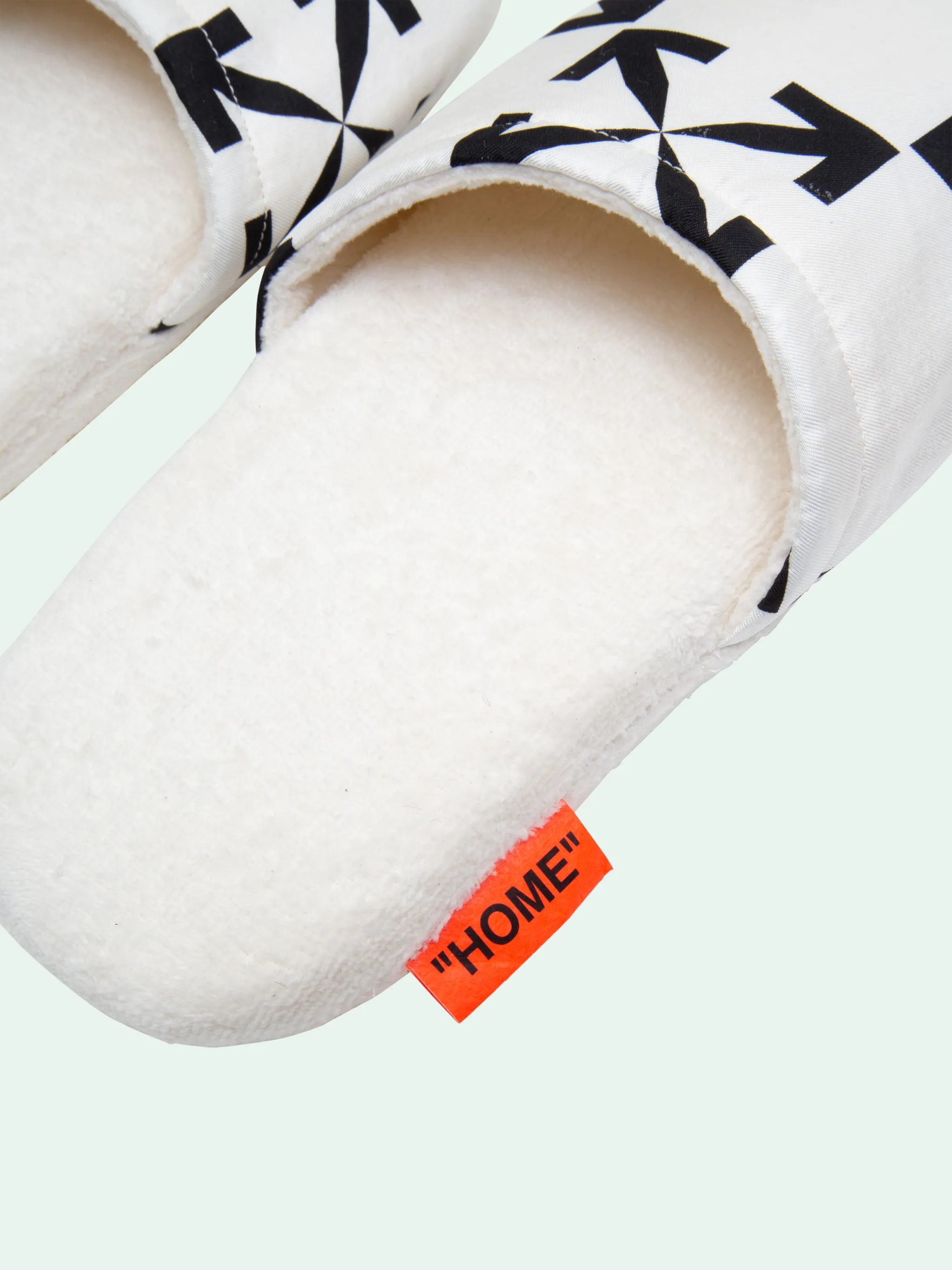 off white slipper