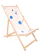 Image 1 of Off-White logo print deck chair