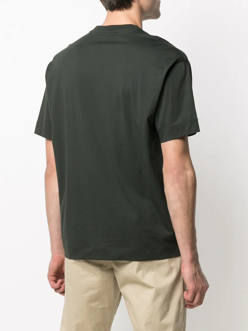 фото Emporio armani футболка с графичным принтом