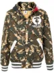 Image 1 of AAPE BY *A BATHING APE® contrast hood camouflage print jacket