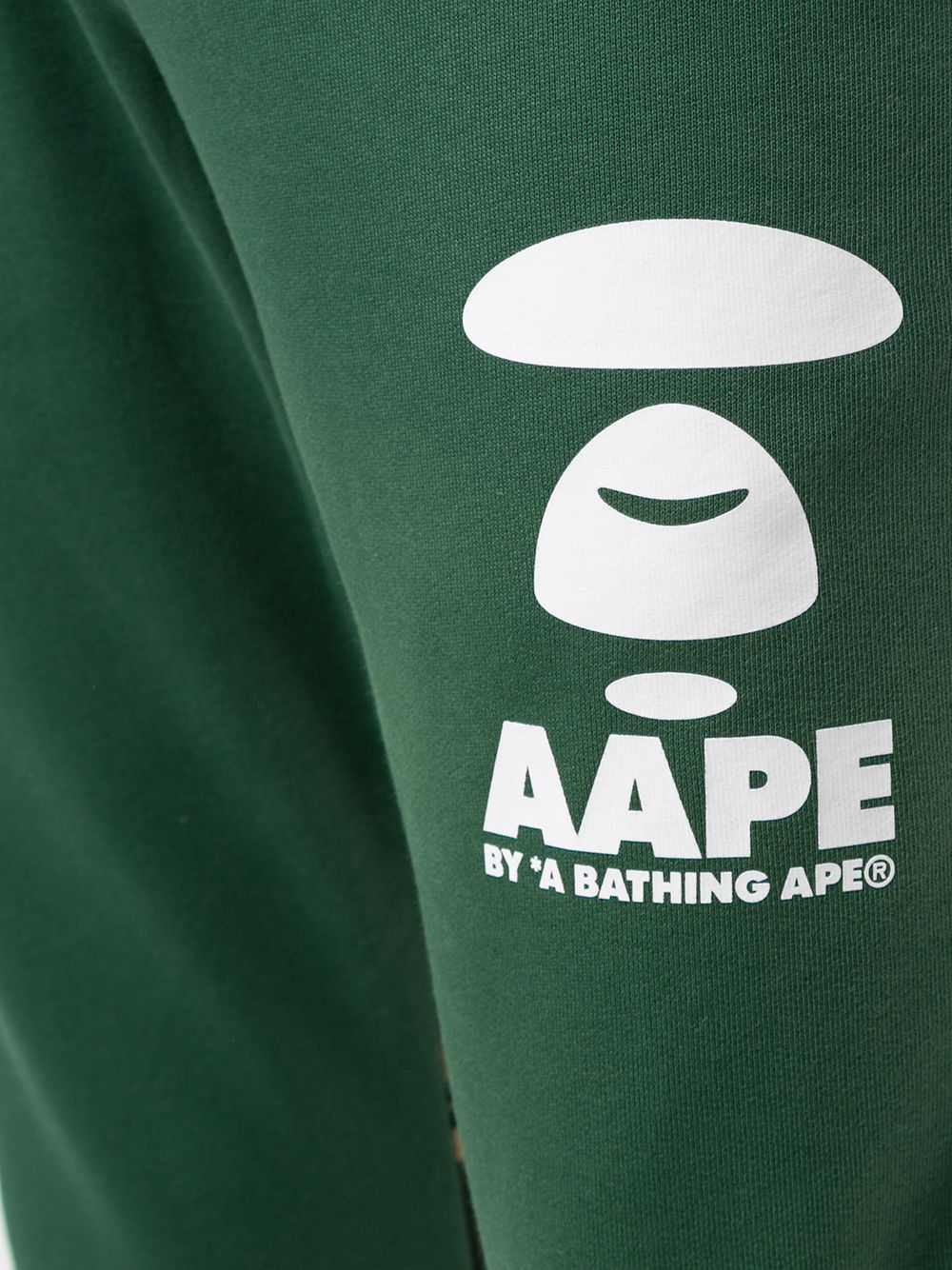 Shop Green pe By A Bathing Ape Camouflage Panel Tapered Track Pants With Express Delivery Worldarchitecturefestival