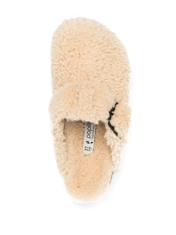 teddy shearling birkenstock