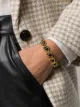 Image 2 of Saint Laurent heart motif bracelet