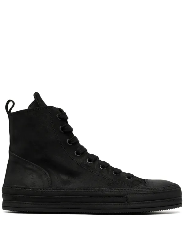 ann demeulemeester high top sneakers