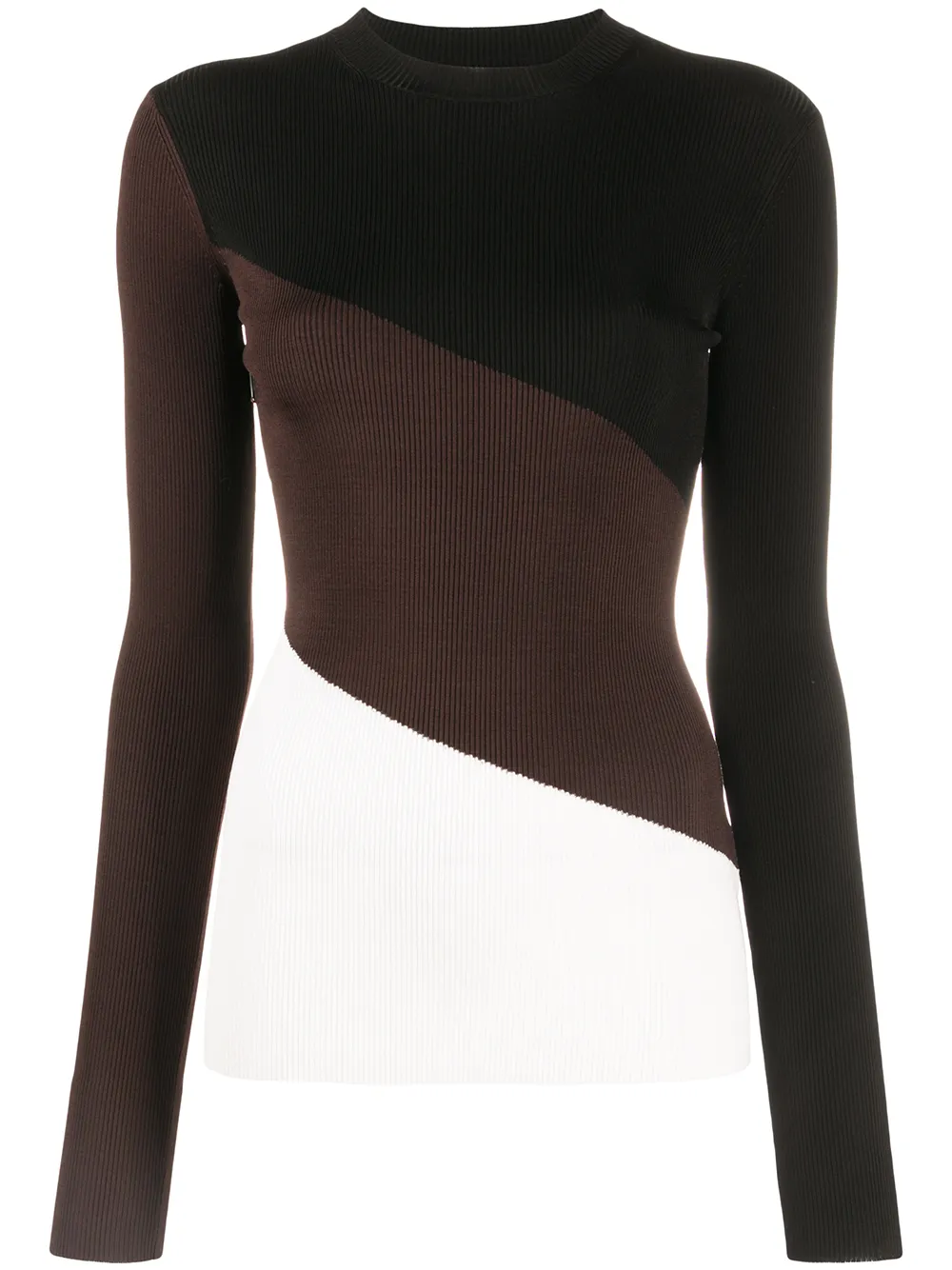 Peter Do джемпер в стиле колор-блок