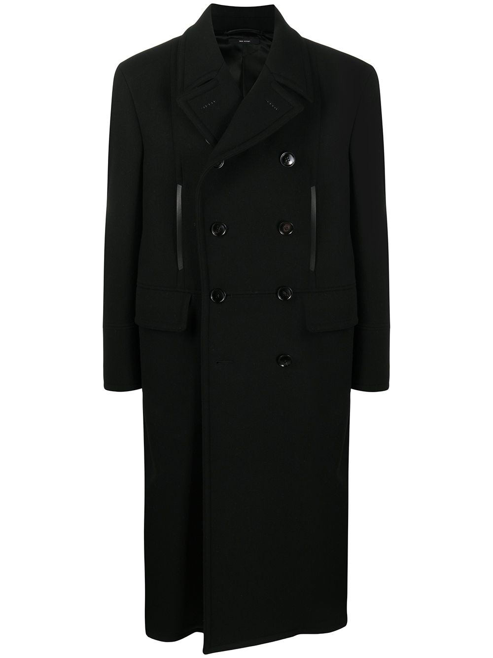 фото Tom ford двубортное пальто со складками