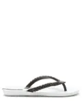 Amir Slama Confortável flip flops - White