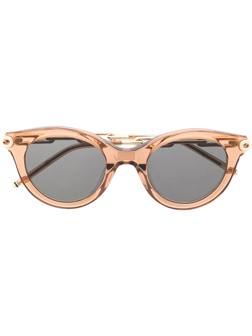 

Mulberry Penny round-frame sunglasses - Brown