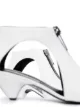 Stella McCartney Bleistiftrock in Lederoptik