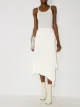 Image 2 of Joseph pleated asymmetric midi skirt