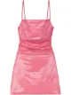 Image 1 of Maisie Wilen glossy-effect mini dress