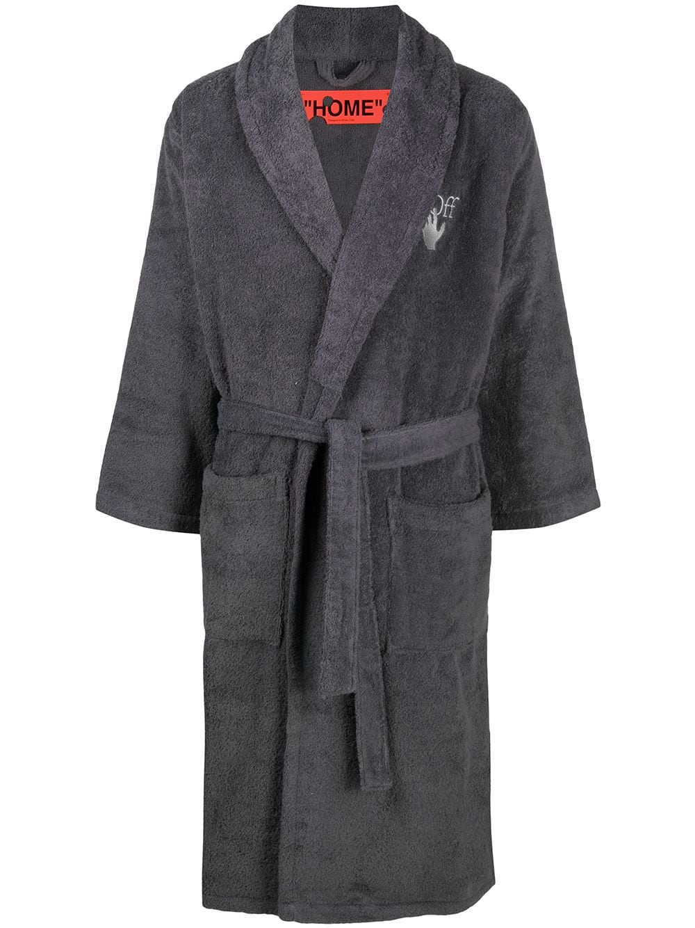 Image 1 of Off-White Arrow Leaves bathrobe