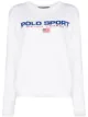 Image 1 of Polo Ralph Lauren embroidered logo crew neck sweatshirt