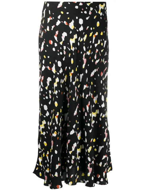 jupe longue leopard bash