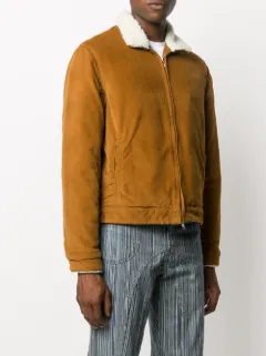 levi's faux shearling bomber jacket