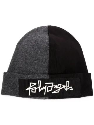 Palm Angels Berretto Bicolore Con Ricamo - Farfetch