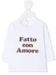 Image 1 of Zhoe & Tobiah long-sleeved slogan t-shirt