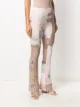 Eckhaus Latta patchwork knitted trousers