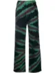Image 1 of Eckhaus Latta spray-print wide-leg trousers