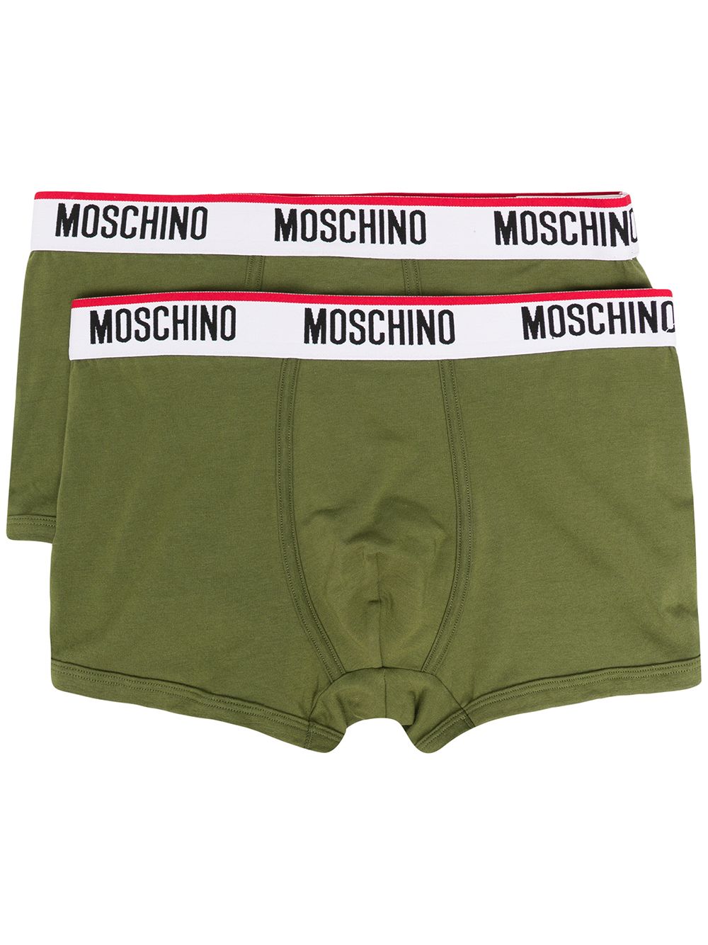 Moschino logo waistband boxer set