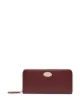 Image 1 of Mulberry logo-plaque grained leather wallet