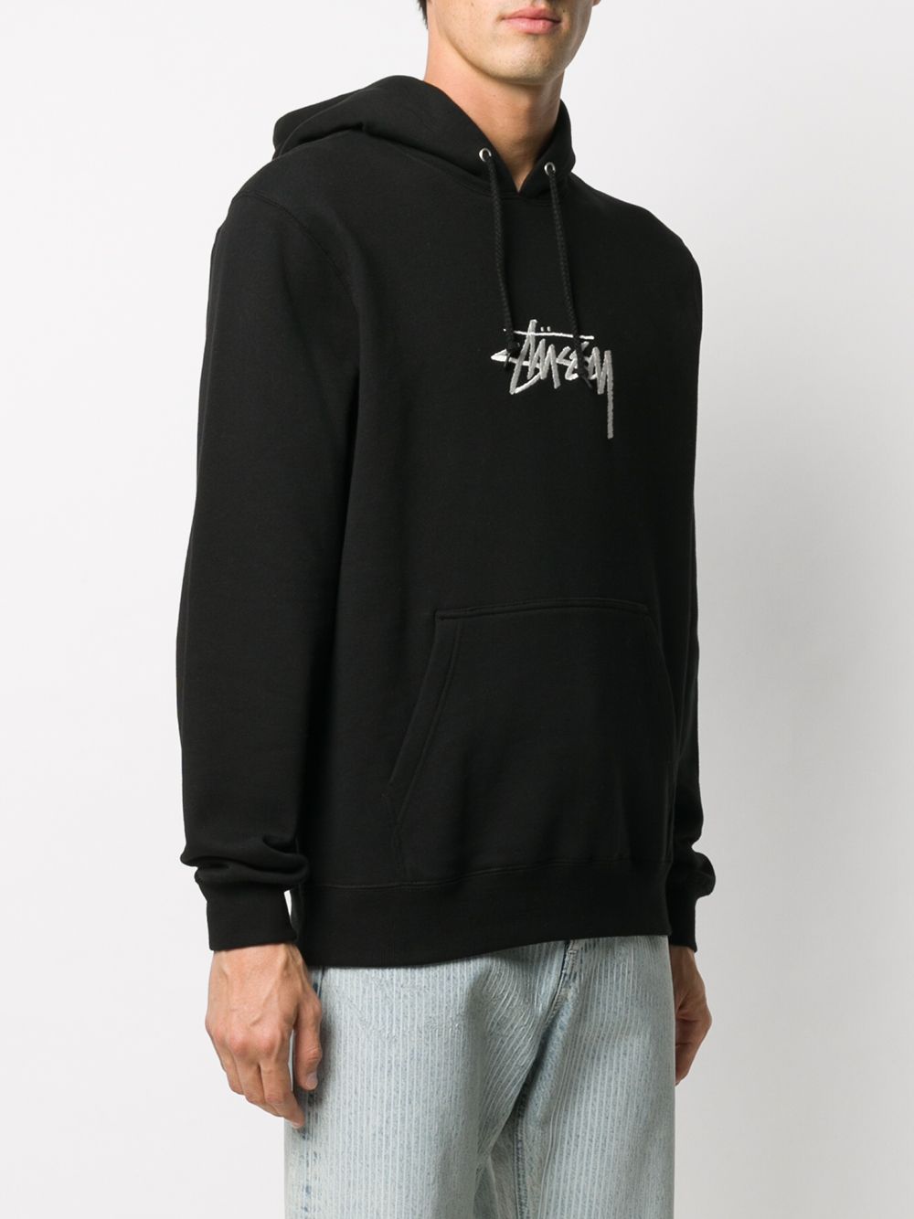 фото Stussy logo-printed hoodie