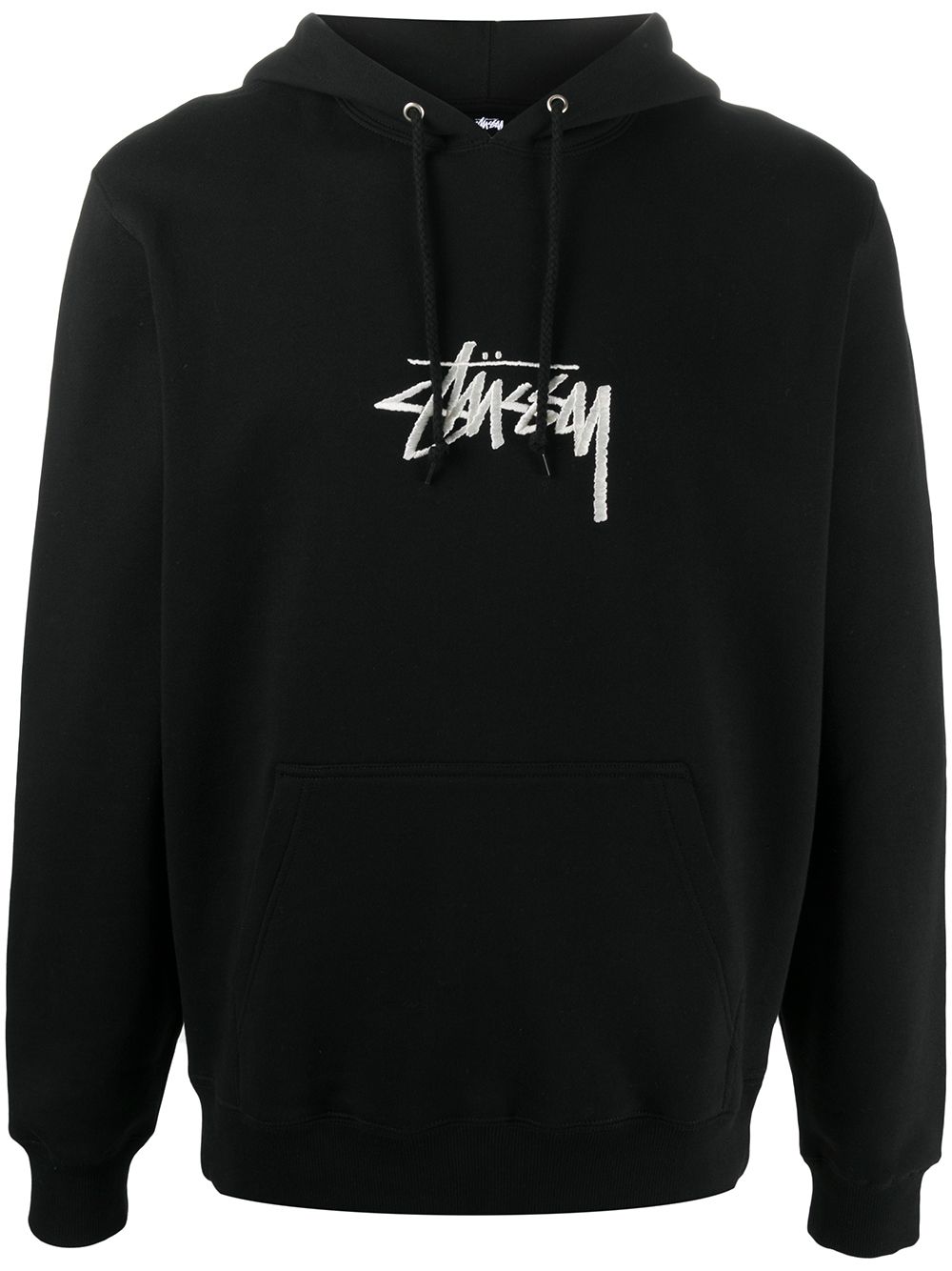 фото Stussy logo-printed hoodie