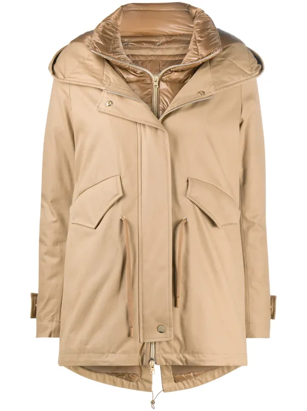 short hooded parka