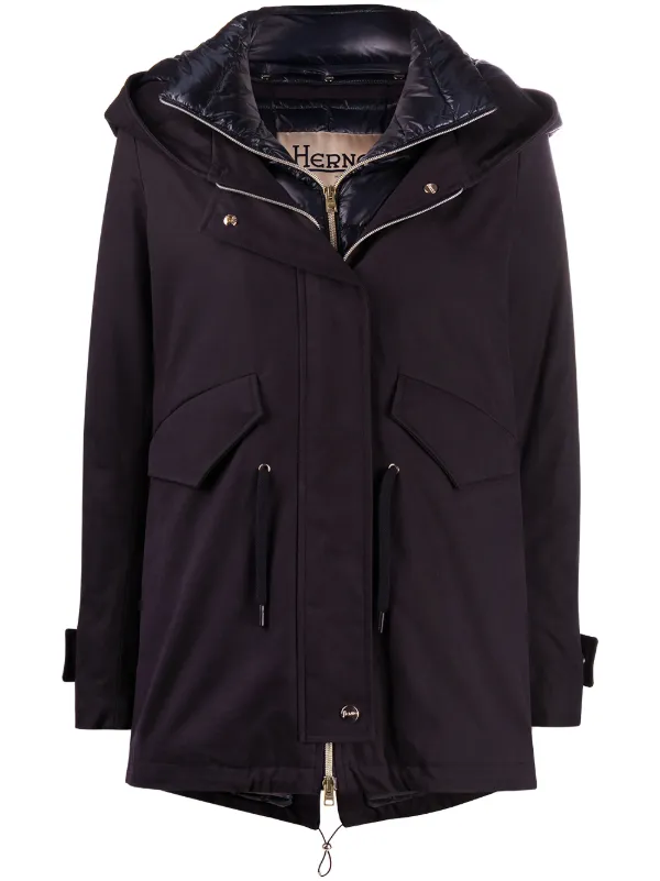 short hooded parka