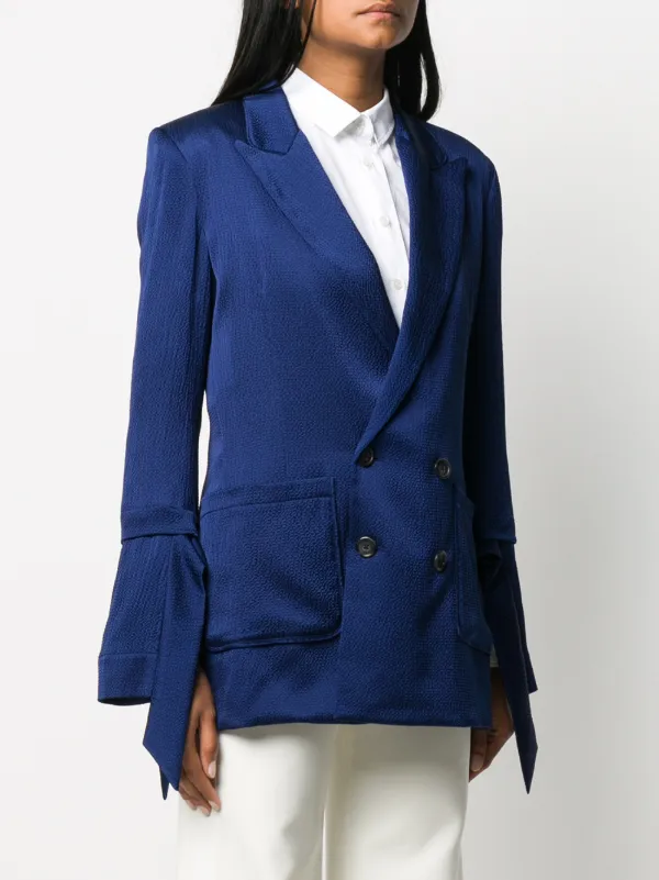 long fitted blazer