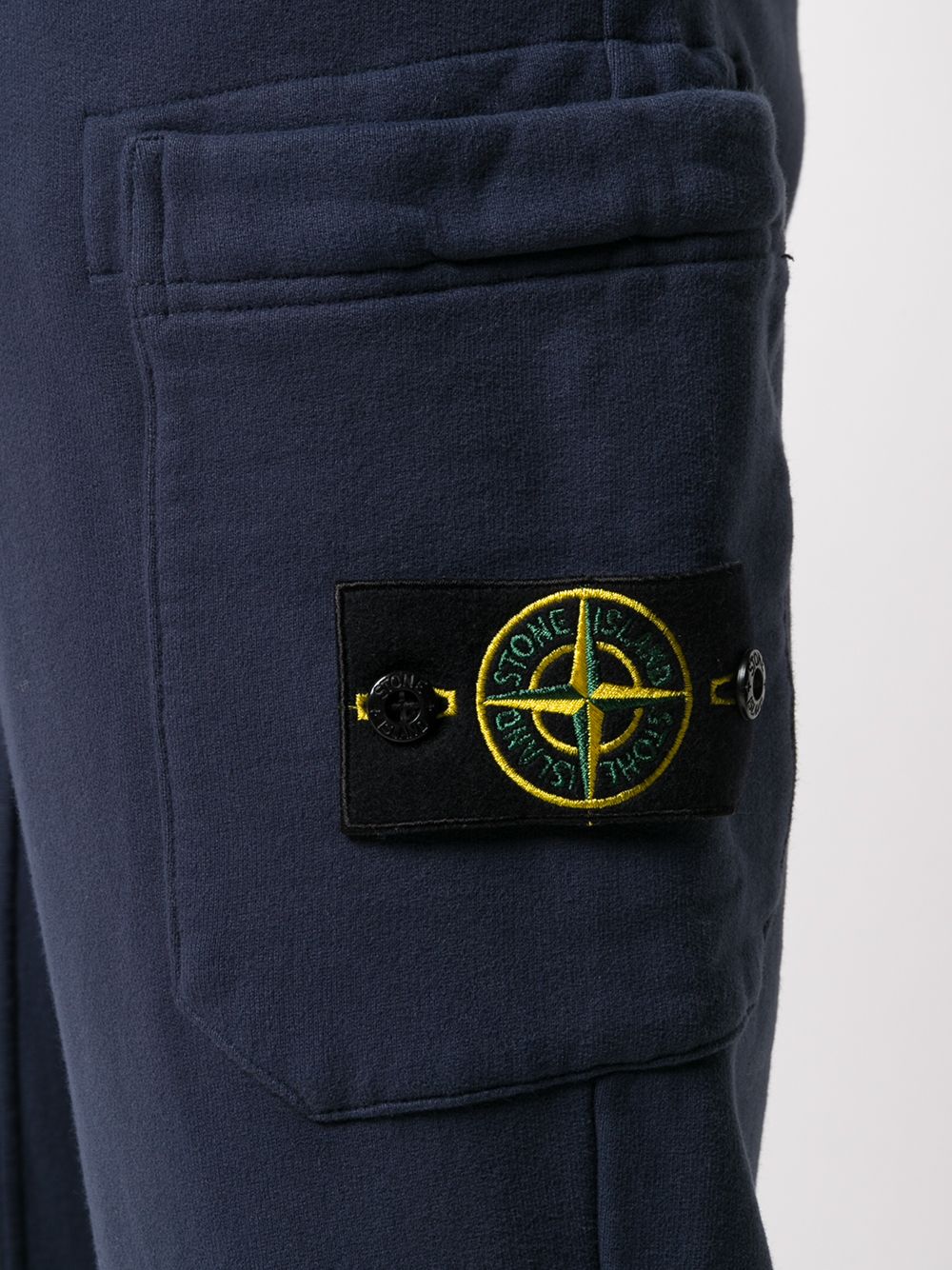 фото Stone island спортивные брюки с нашивкой-логотипом