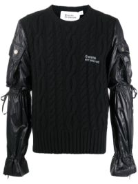 ＜Farfetch＞ 35%OFF！Telfar ケーブルニット セーター - ブラック画像