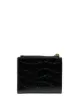 Image 2 of Saint Laurent Monogram crocodile-embossed compact wallet