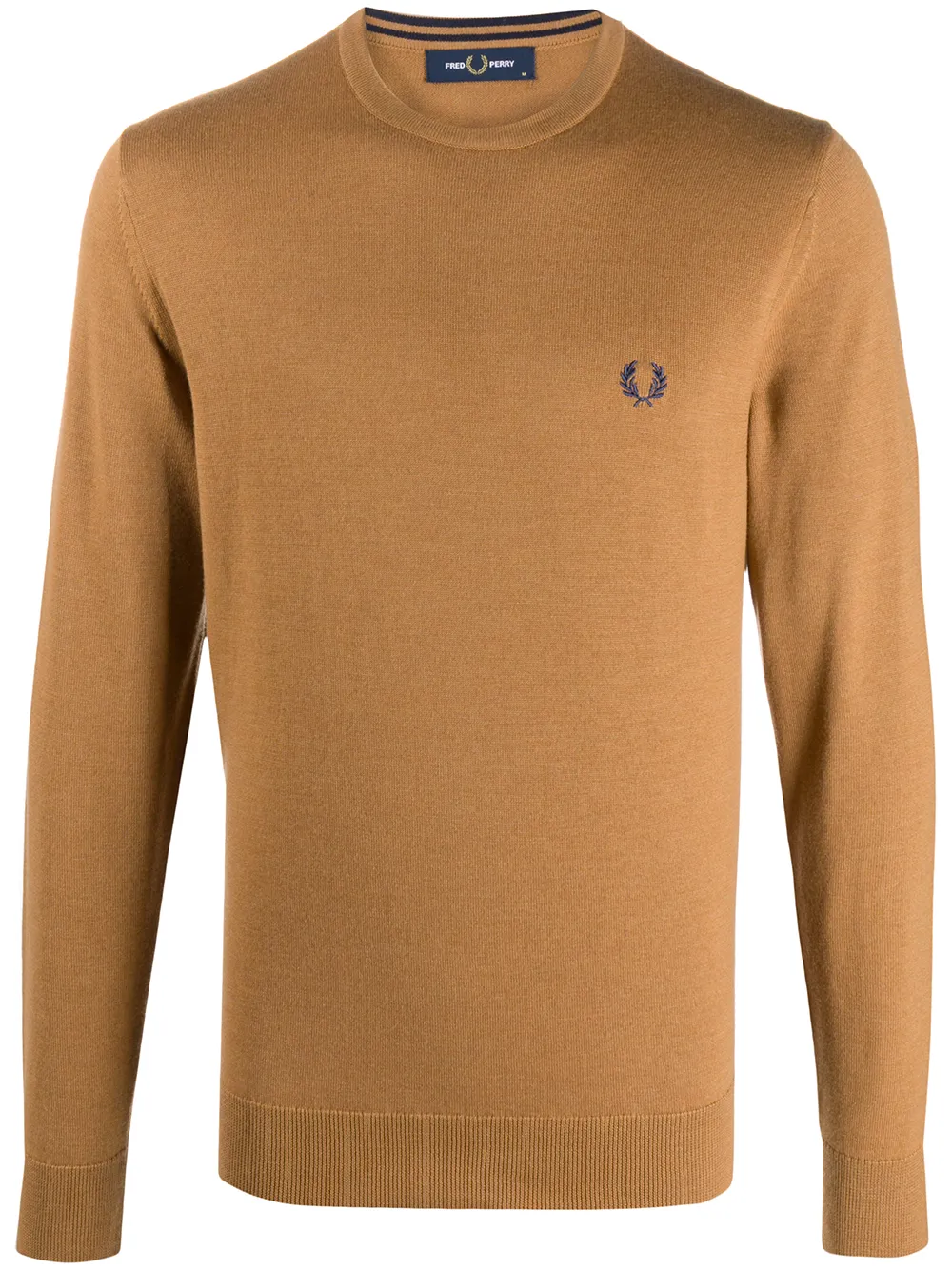 fred perry orange jumper