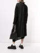 Image 2 of Y's asymmetric wool panel coat